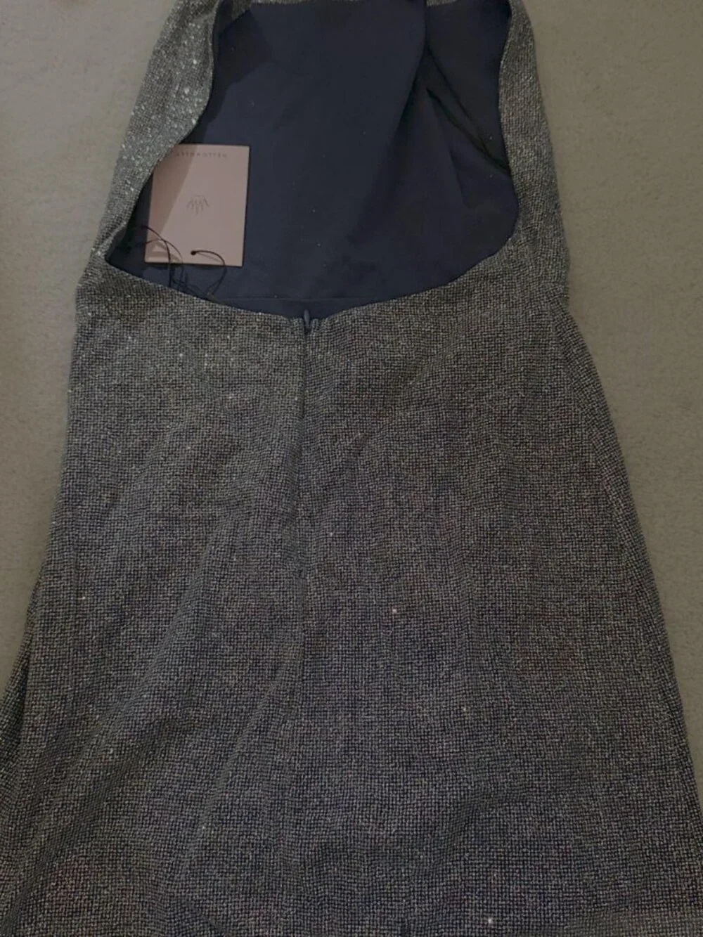 never worn hello molly blue + silver mini dress 💙✨ - Picture 4 of 5